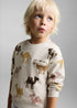 MANGO 2-piece Camel Sweatshirt Set